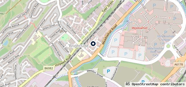 Map showing the location of Revolution Rides