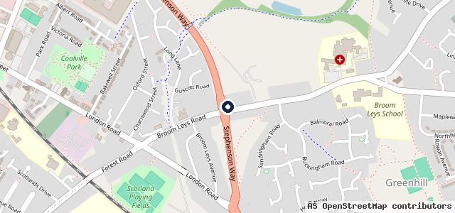 Map showing the location of Auto Smart Repair
