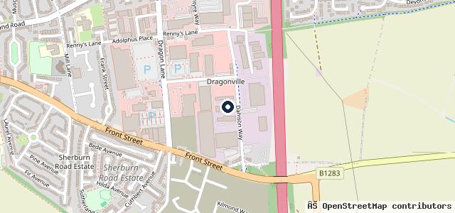 Map showing the location of Ajautomedics | Durham
