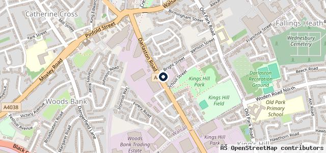 Map showing the location of Unique Motor Services