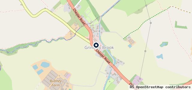 Map showing the location of D A Roberts Garage Ltd