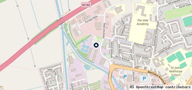 Map showing the location of M H Motor Services Ltd