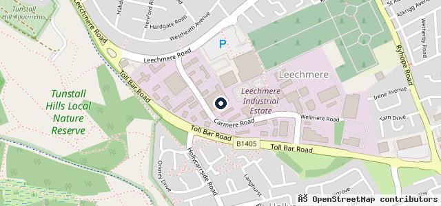 Map showing the location of Car Body & Alloy Wheel Repairs