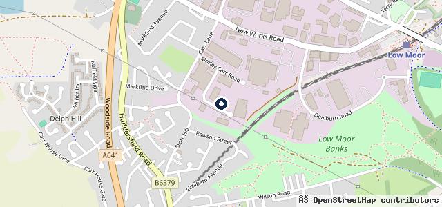 Map showing the location of SOS Recovery ltd