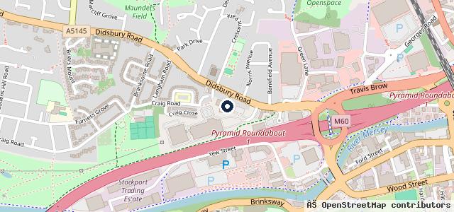 Map showing the location of Auto Repair Centre MCR