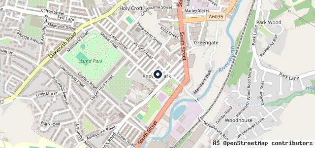Map showing the location of Wasim’s Autos