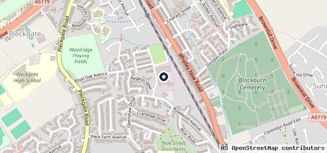 Map showing the location of Bawa Motors