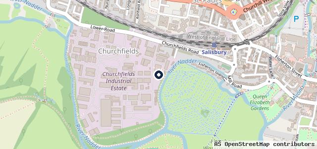 Map showing the location of Autowork (Salisbury) Ltd