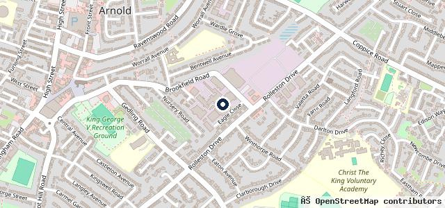 Map showing the location of Turners cars garage services | Nottingham