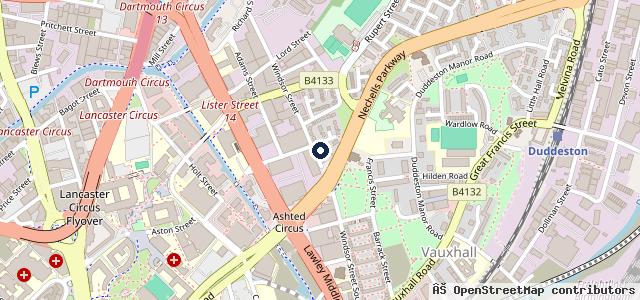 Map showing the location of Fresh Car