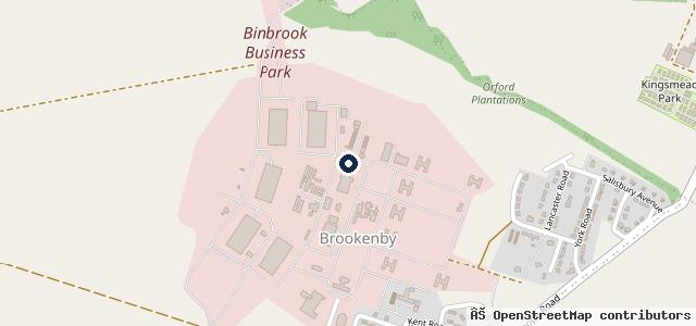 Map showing the location of Blackmore Bill