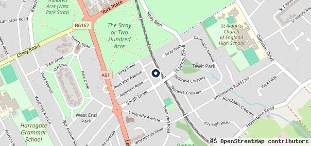 Map showing the location of Tewit Park Auto Services