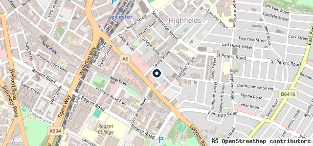 Map showing the location of James Owen