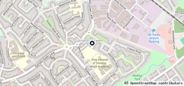 Map showing the location of A.G. mobile mechanic