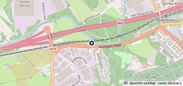 Map showing the location of Valley Car Repairs&Services