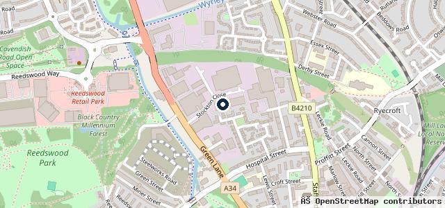 Map showing the location of MF Autocentre