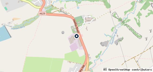 Map showing the location of Oldfield Motor Services