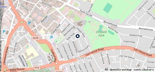 Map showing the location of Lee's Autos Ltd | Doncaster