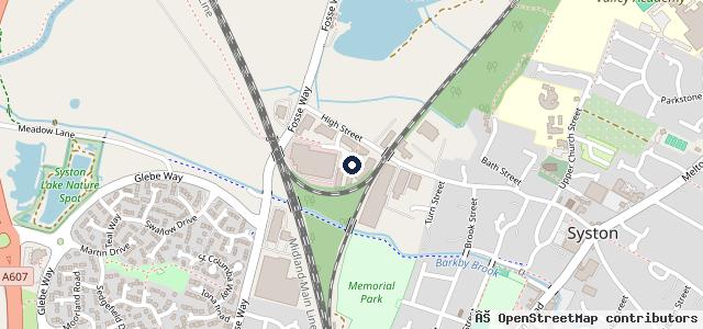 Map showing the location of Ceramic Coating Leicester