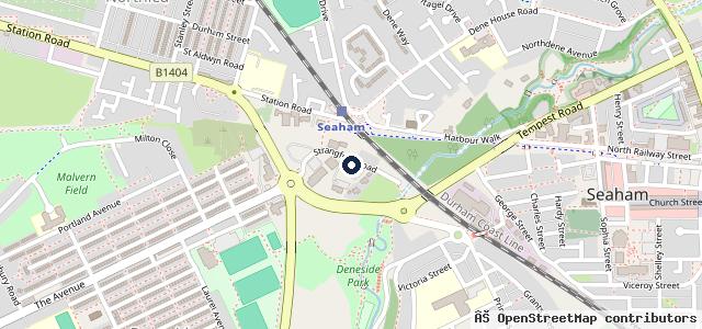 Map showing the location of Ashcrofts Car Centre