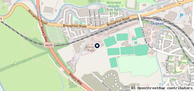 Map showing the location of Fleet Painting