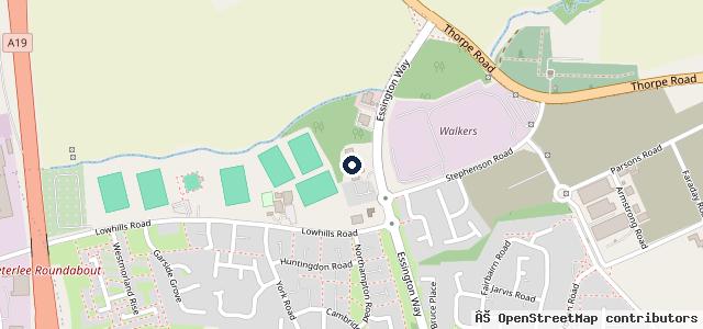 Map showing the location of North East Auto Services - Peterlee