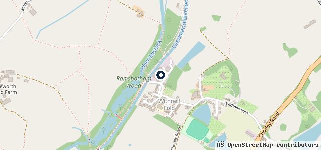 Map showing the location of A J C Motors