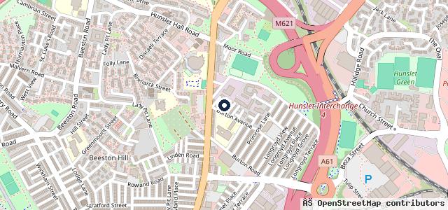 Map showing the location of C&A Garage LTD