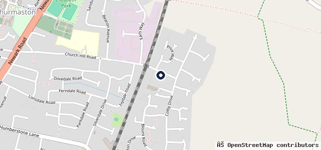 Map showing the location of GP Motors & Sons Ltd
