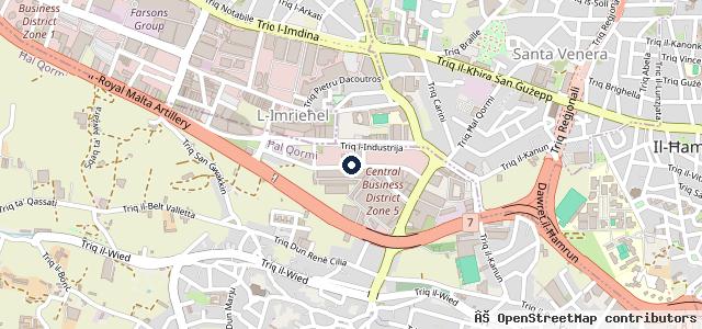 Map showing the location of M.M WORKSHOP LTD
