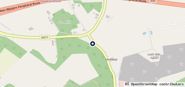Map showing the location of Lochside Motors