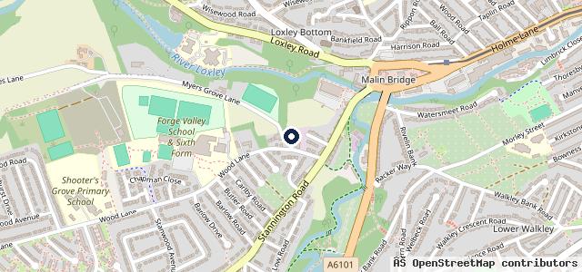 Map showing the location of Hillsborough Mobile Mechanics