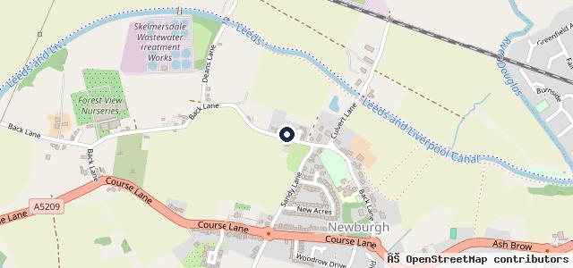 Map showing the location of A.B Autos Newburgh
