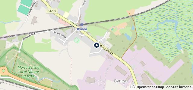 Map showing the location of Ashleys Autos