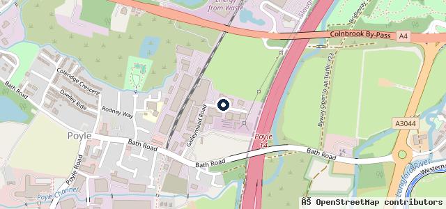 Map showing the location of T5 Autos