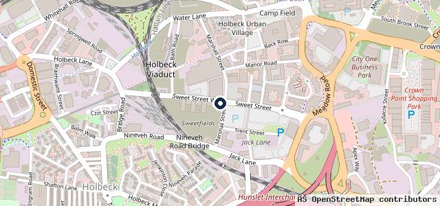 Map showing the location of B&amp;M Autos and repairs | Crewe