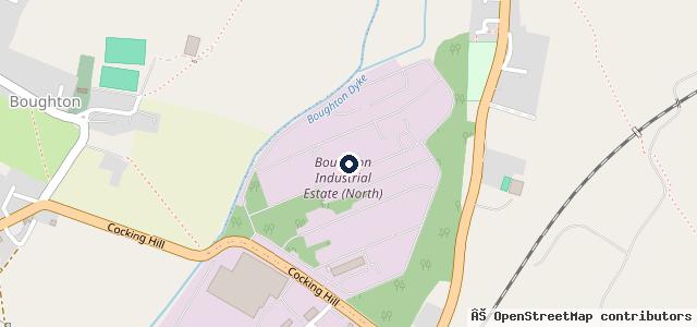 Map showing the location of Auto repairs boughton