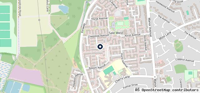 Map showing the location of Cheshire Detailing