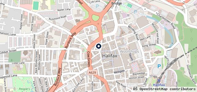 Map showing the location of LB mobile mechanic | Halifax