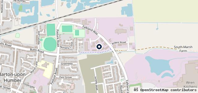 Map showing the location of Gms Motor Service Centre Ltd