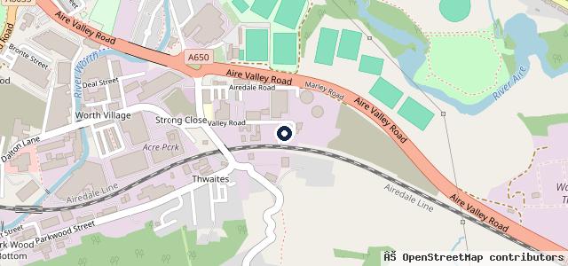 Map showing the location of Carmeleon Paint & Refinishing Supplies Ltd.