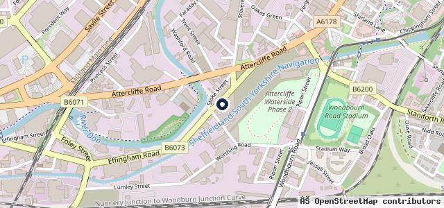Map showing the location of S.M Autos