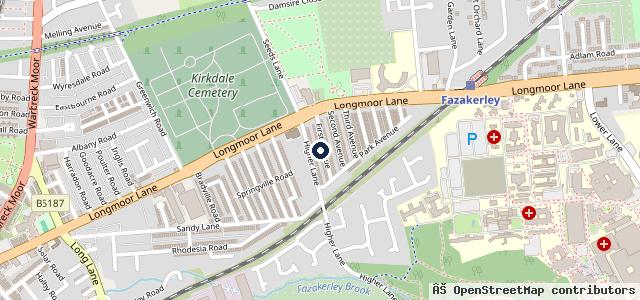 Map showing the location of A&P Mobile Car Services Liverpool