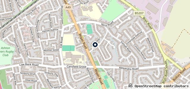 Map showing the location of Gange Auto Repairs