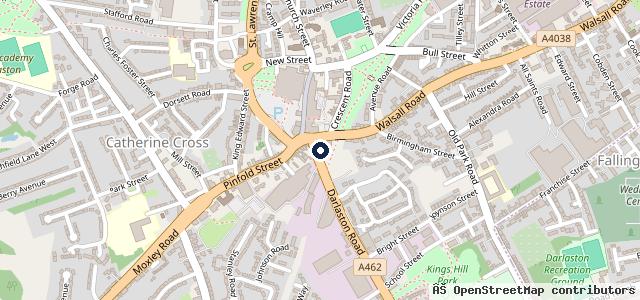 Map showing the location of A & A Vehicle Services