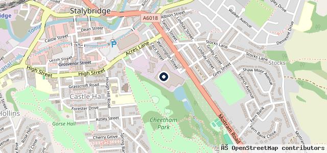 Map showing the location of T & M Motors