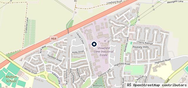 Map showing the location of Mennell Motors