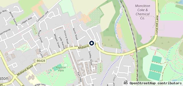 Map showing the location of Royston Auto Components Ltd