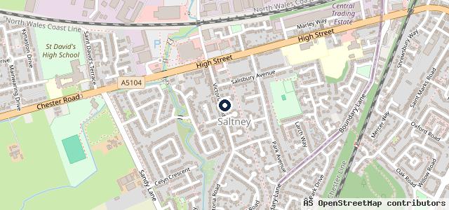 Map showing the location of Mike Thompson Mobile Mechanic