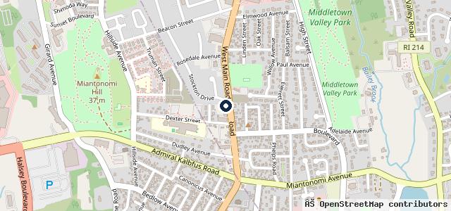 Map showing the location of Midas Of Middletown
